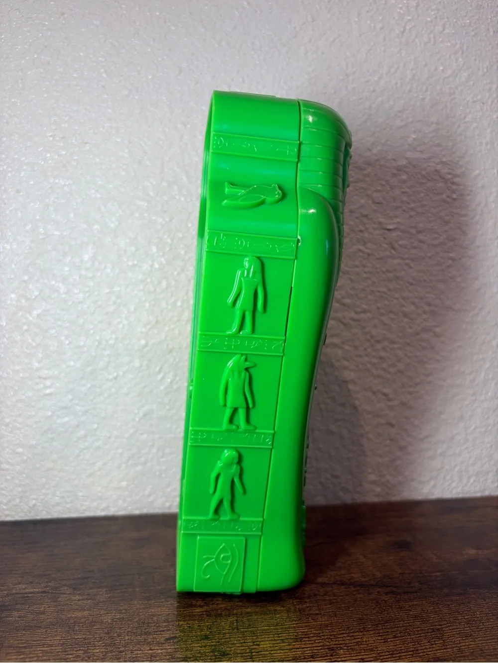 Vintage Goosebumps Green Coffin Pencil Case Mummy 1996 Curse Tomb Prince Khor Ru